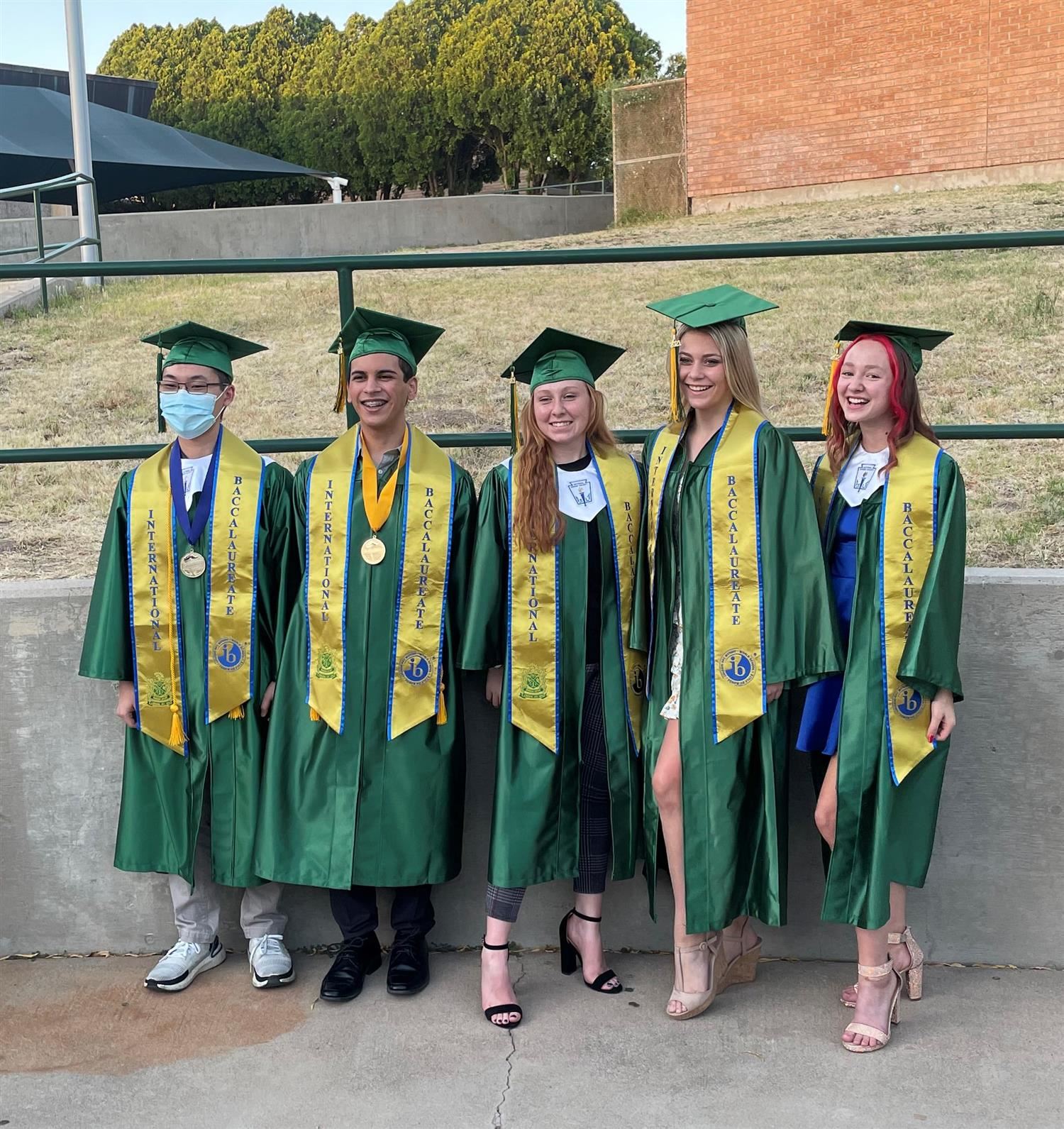 seniors at honors night 2020